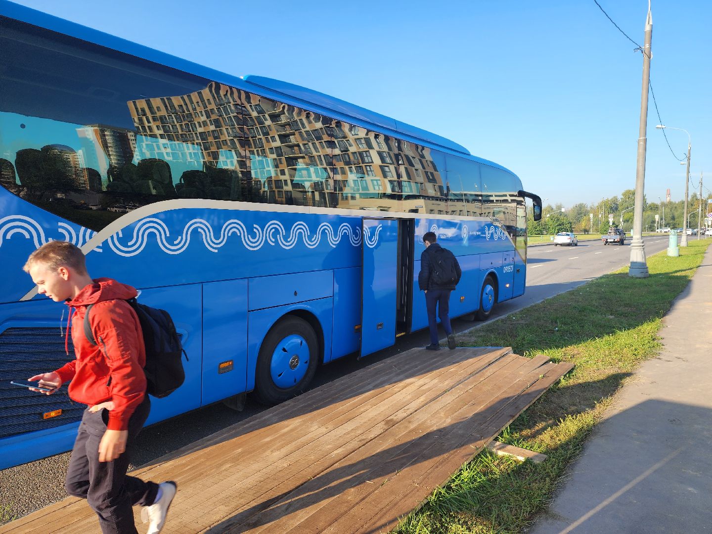 Долгопрудный, метро Физтех, шаттл, автобус