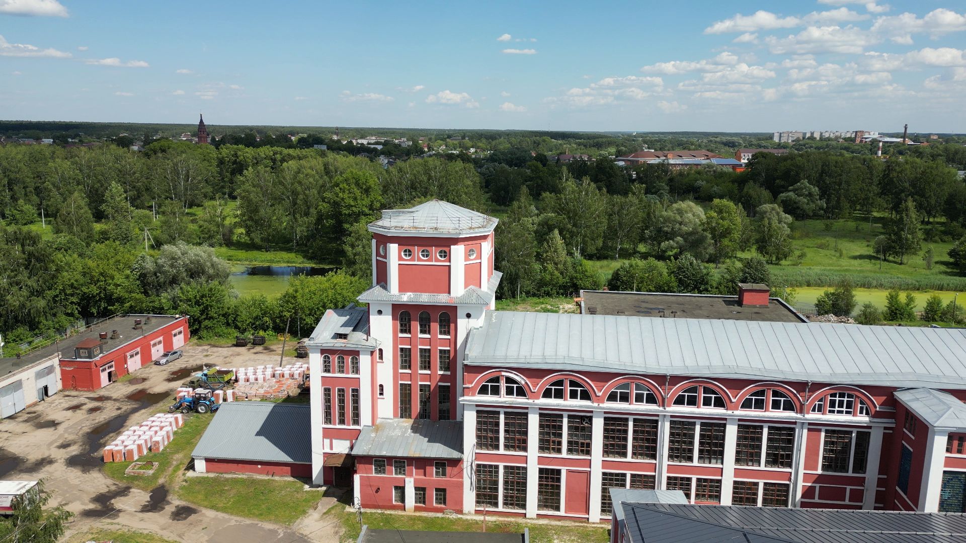 Павловский посад, платки,шали, видео с коптера,