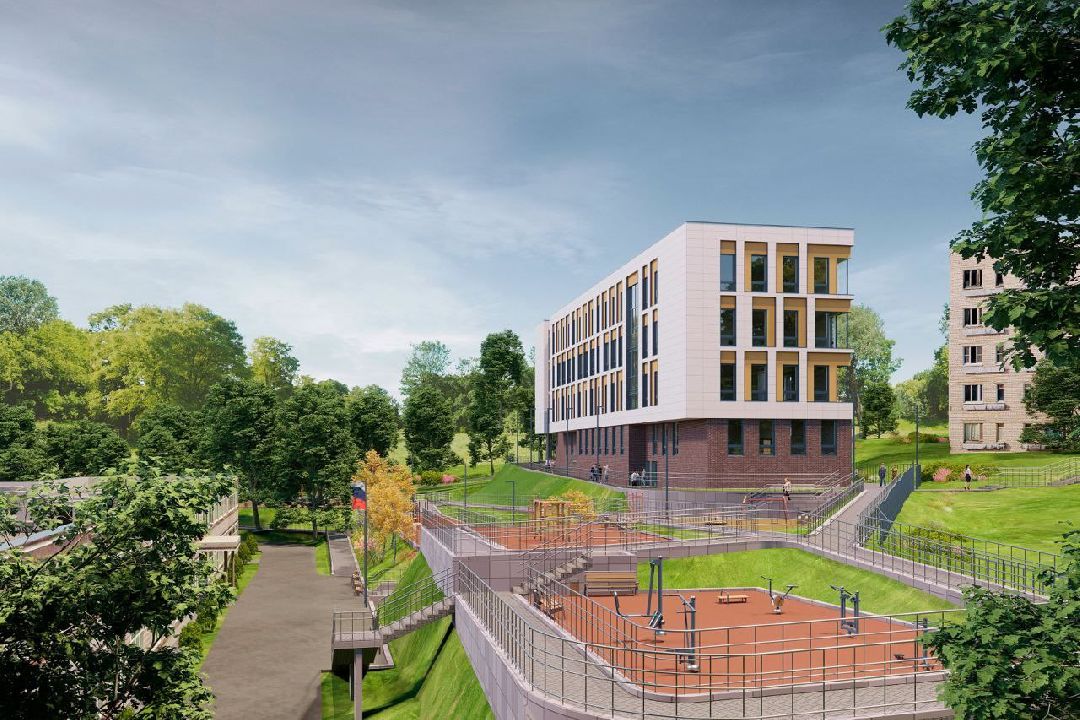 Лыткарино, строительство, школа