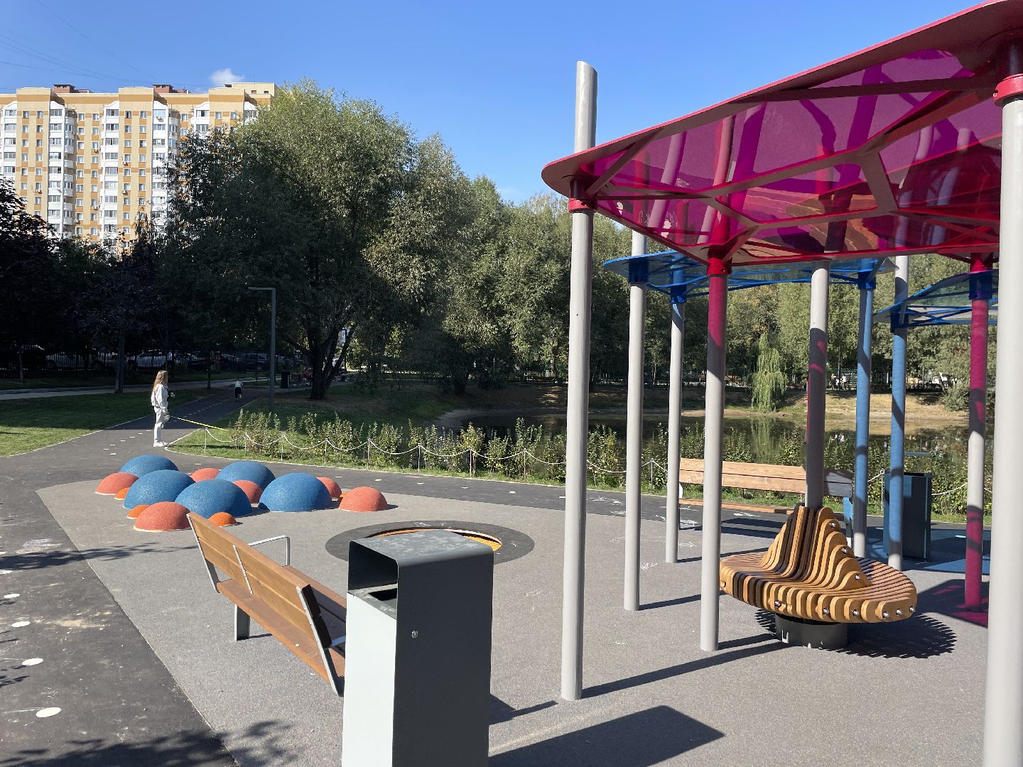 Игровая площадка, дети, жители, благоустройство