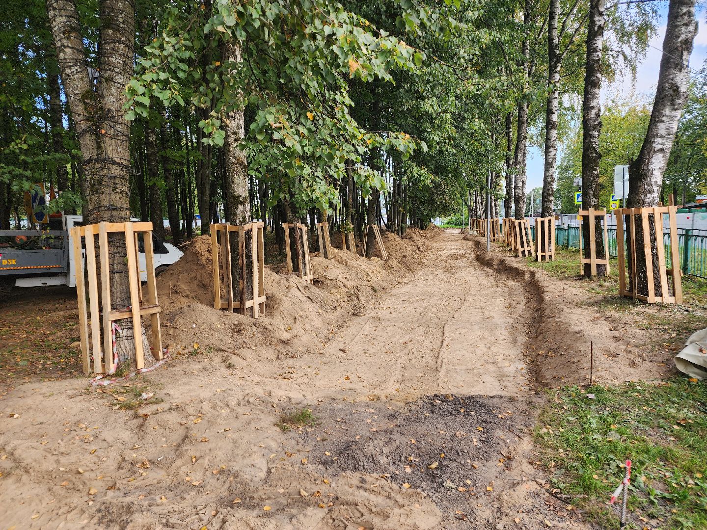 Балгоустройство, сквер, Дедовск