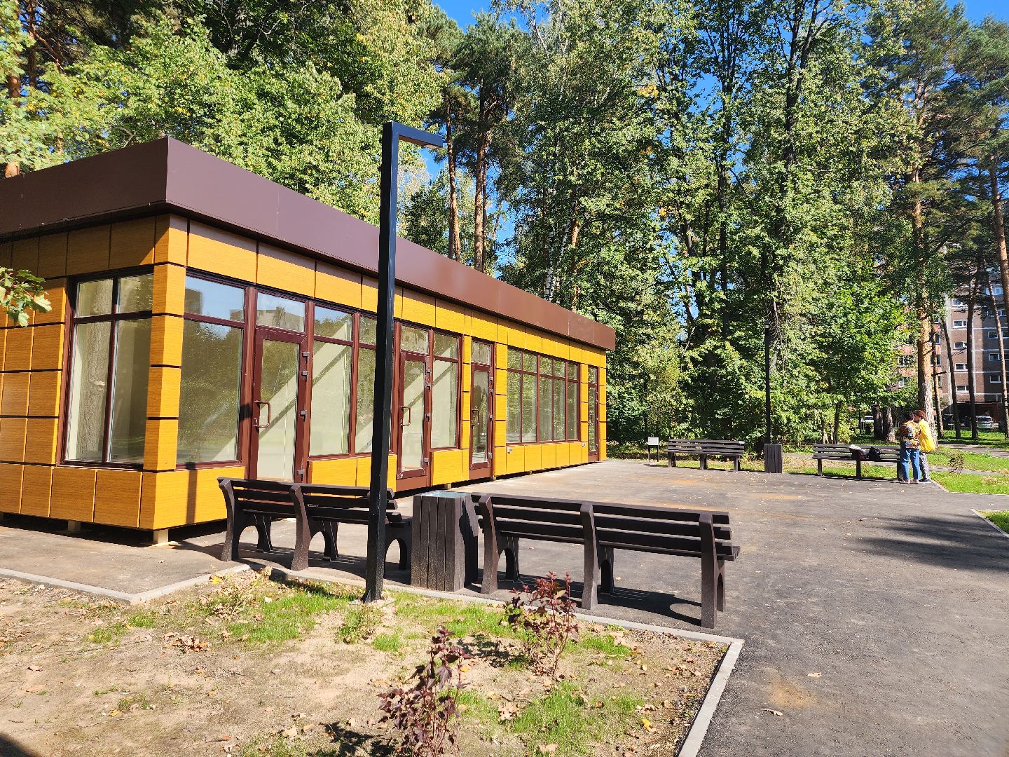 Благоустройство, парк, Глухово, Ногинск, Богородский городской парк