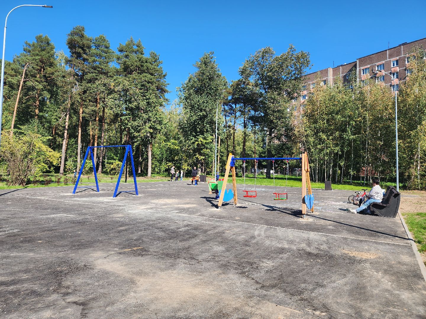 Благоустройство, парк, Глухово, Ногинск, Богородский городской парк