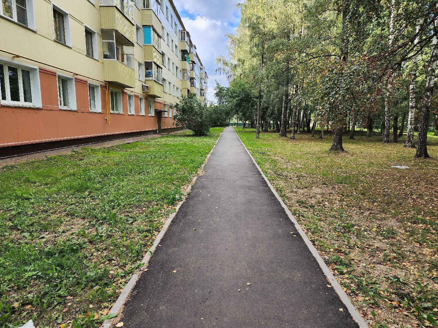 Бронницы, благоустройство, тротуары по народным тропам, Советская улица