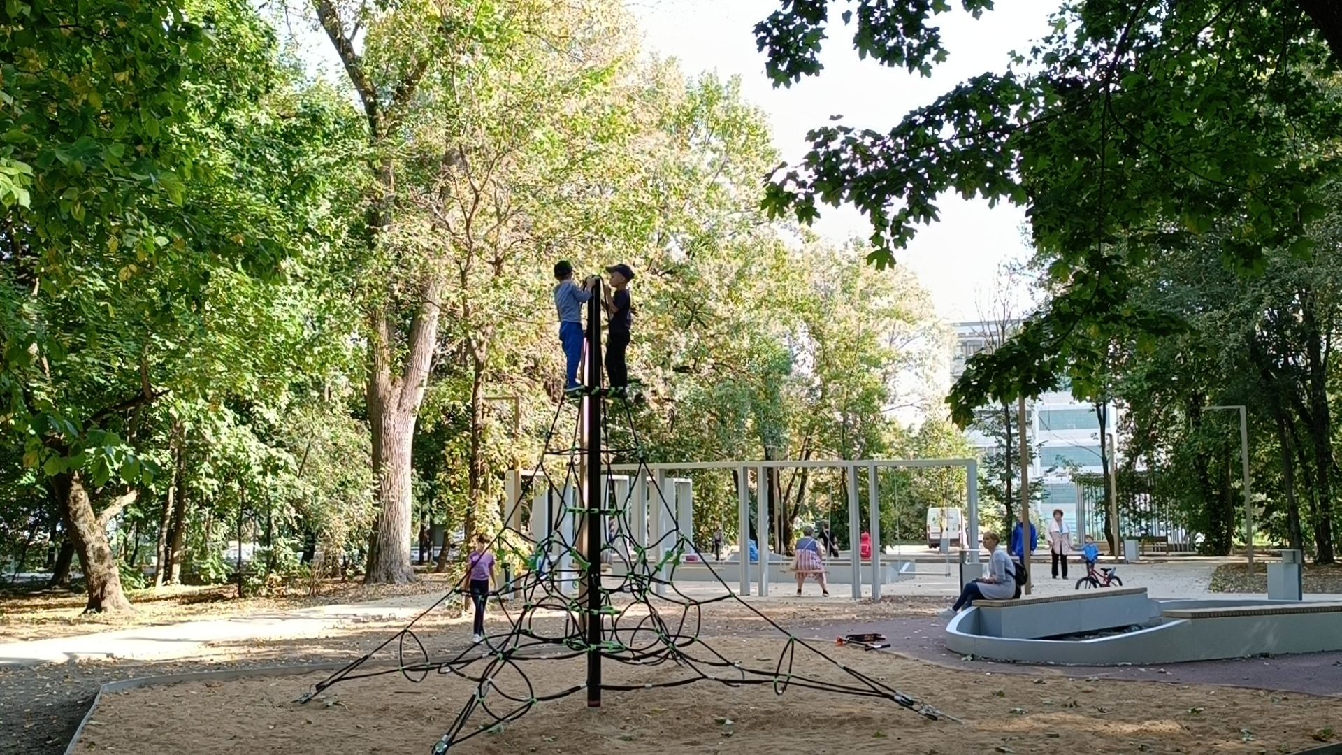 сквер, лобня, благоуйстройство,
