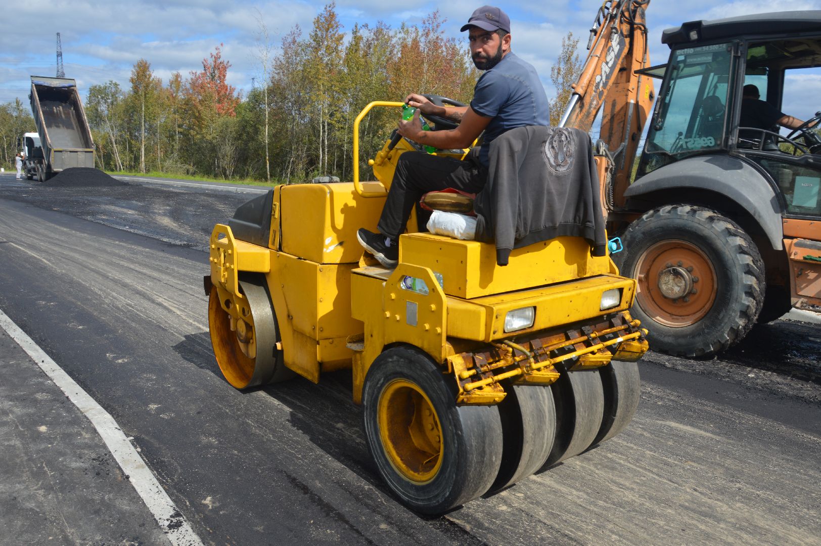 Шатура, новая автодорога, дорога, пятый микрорайон, строительство