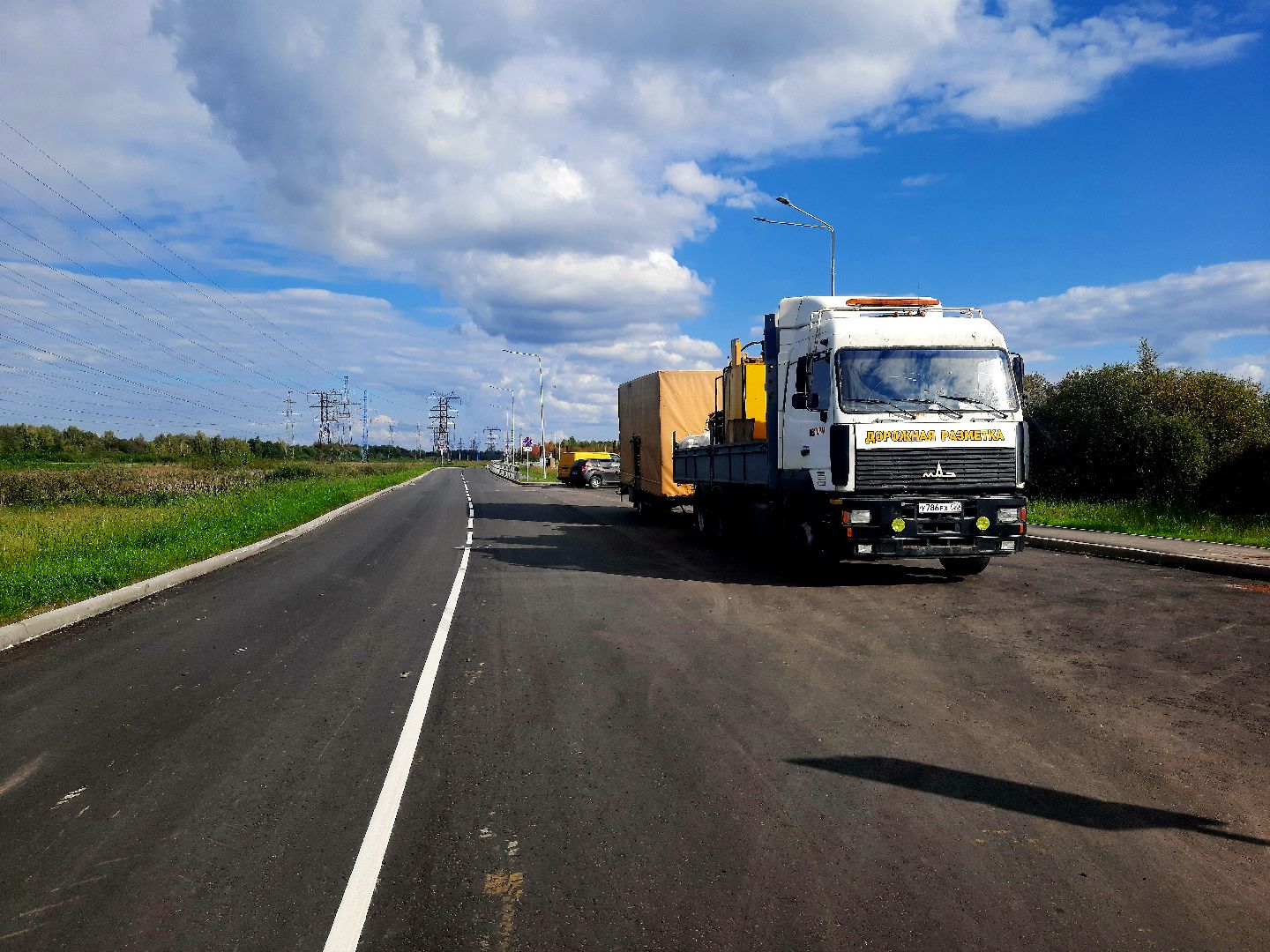 Шатура, новая автодорога, дорога, пятый микрорайон, строительство