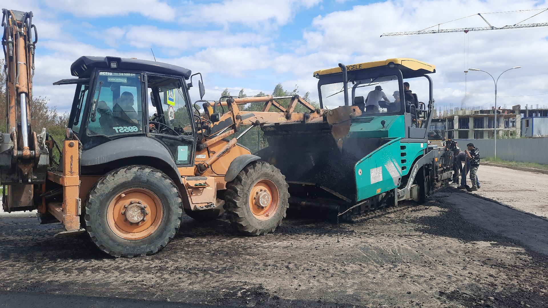 Шатура, новая автодорога, дорога, пятый микрорайон, строительство