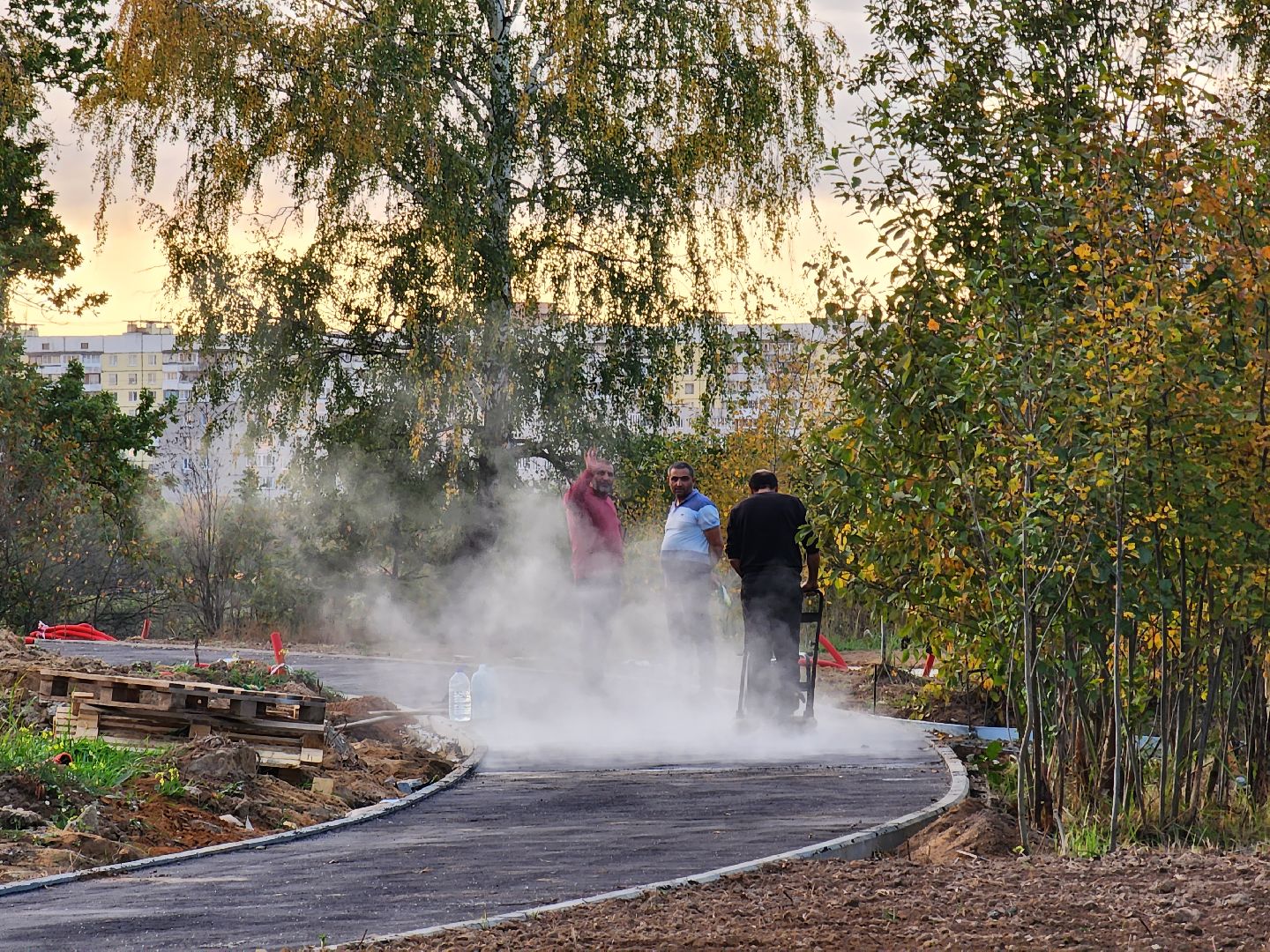 благоустройство, щёлково, строительство, Усадьба Гребнево, фрязино,