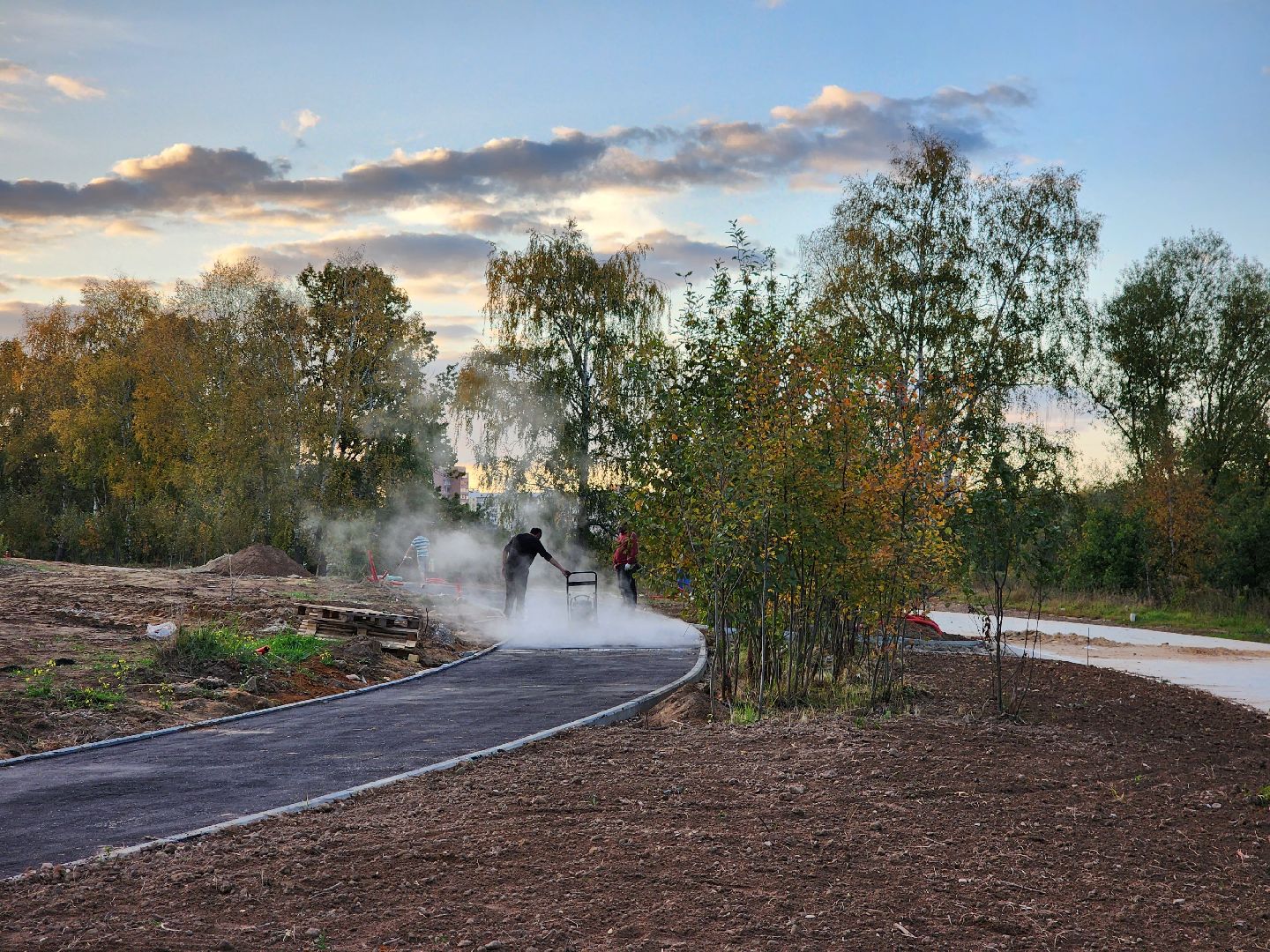 благоустройство, щёлково, строительство, Усадьба Гребнево, фрязино,