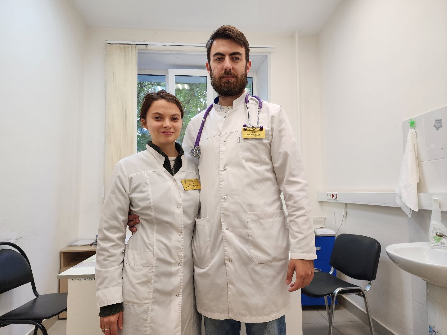 бронницы, медицина,семейная, пара, врачей,