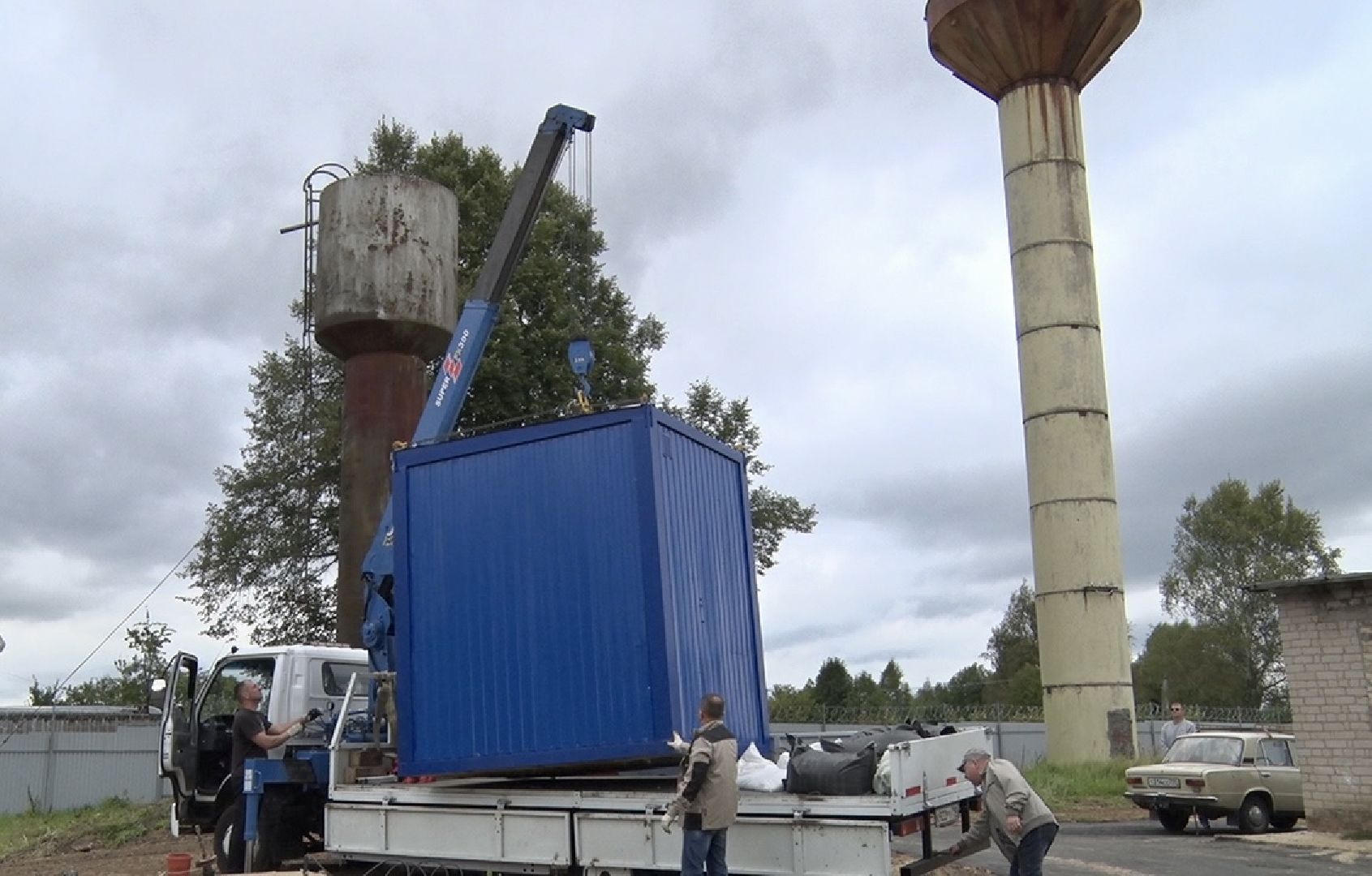 Клин, вода, благоустройство