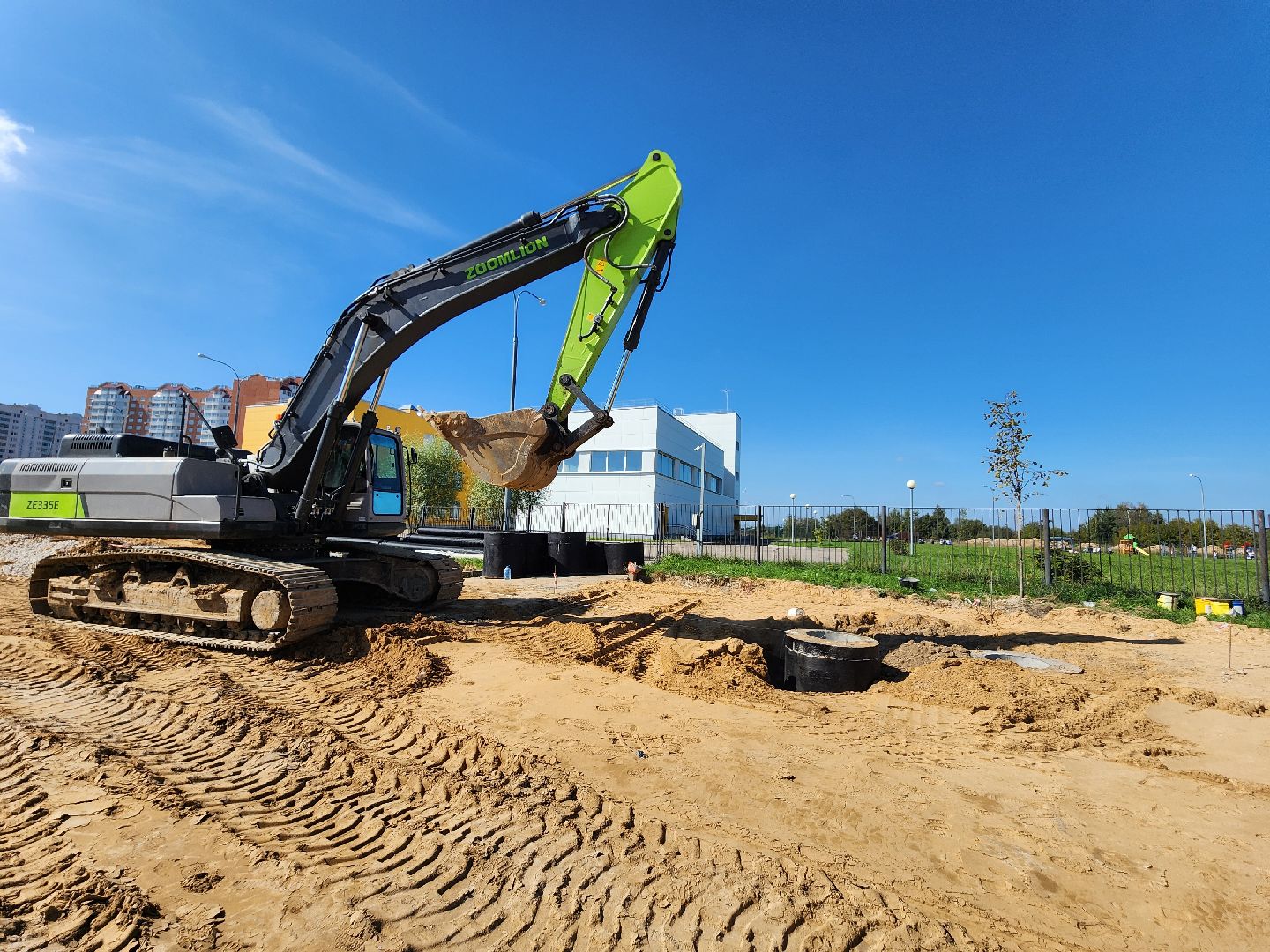 строительство дорог, круговое движение, московское шоссе, серпухов, ивановские дворики, новая поликлиника,