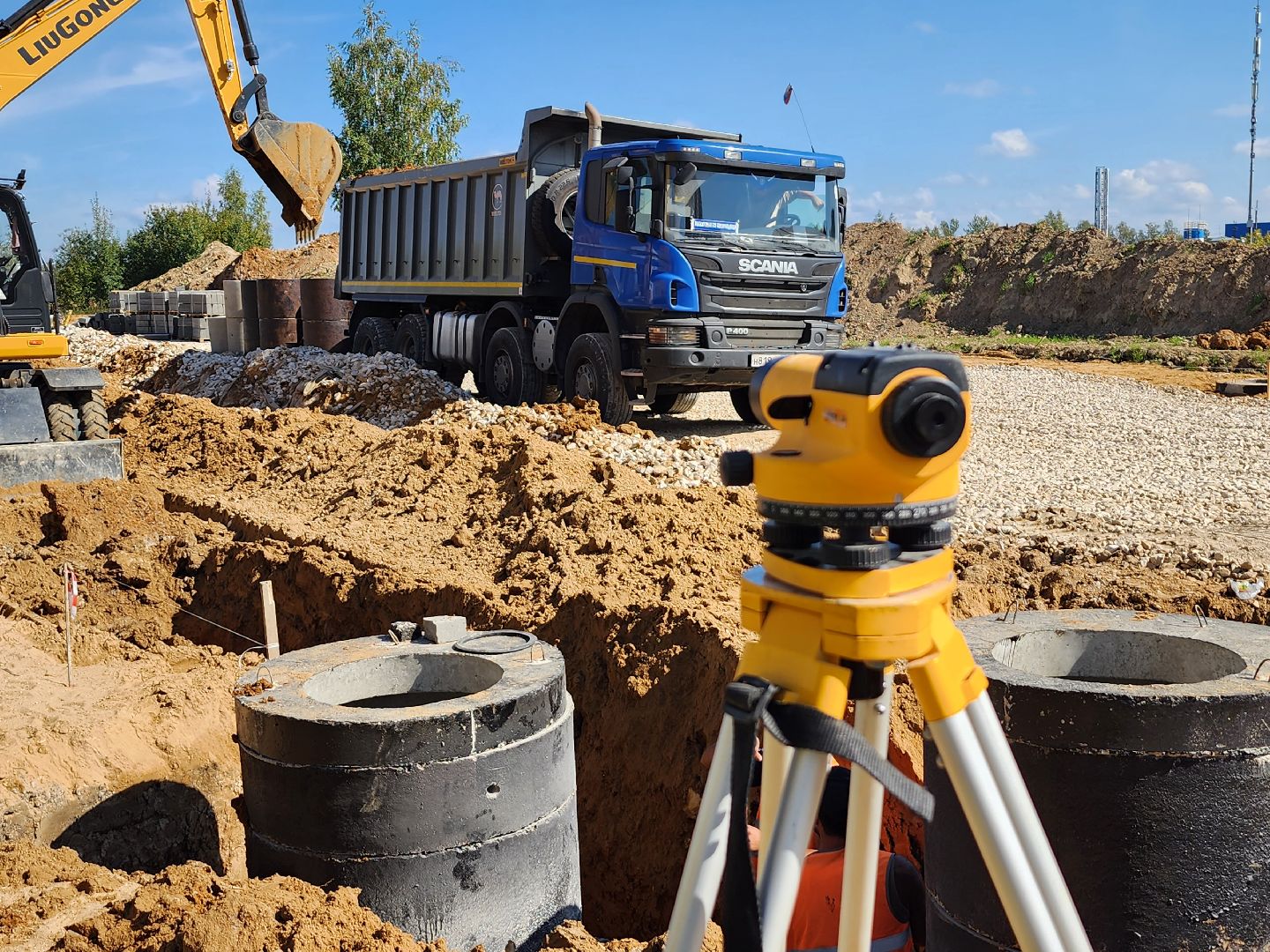 строительство дорог, круговое движение, московское шоссе, серпухов, ивановские дворики, новая поликлиника,