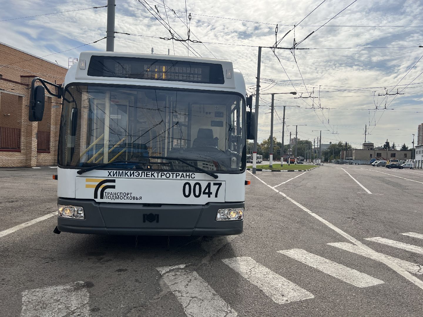 Химки, транспорт, троллейбус, химкиэлектротранс,