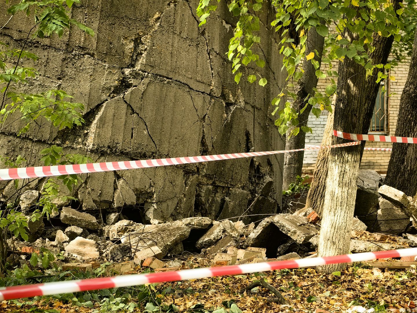 чп, обвал, водонапорная башня, постройка,