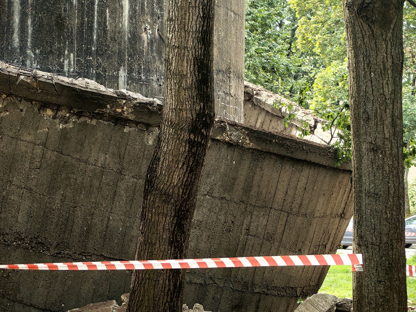 чп, обвал, водонапорная башня, постройка,