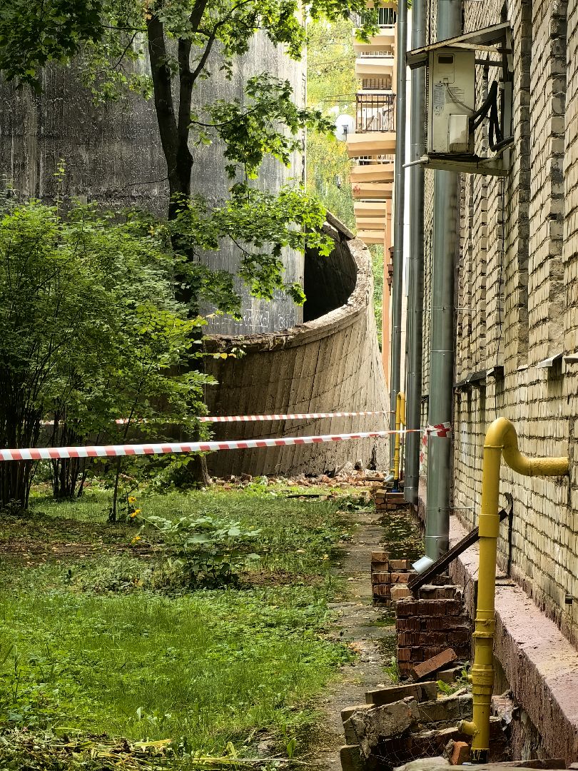 чп, обвал, водонапорная башня, постройка,