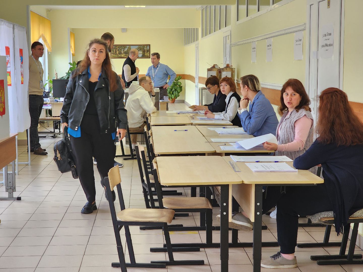 выборы 2023, мытищи, школа,