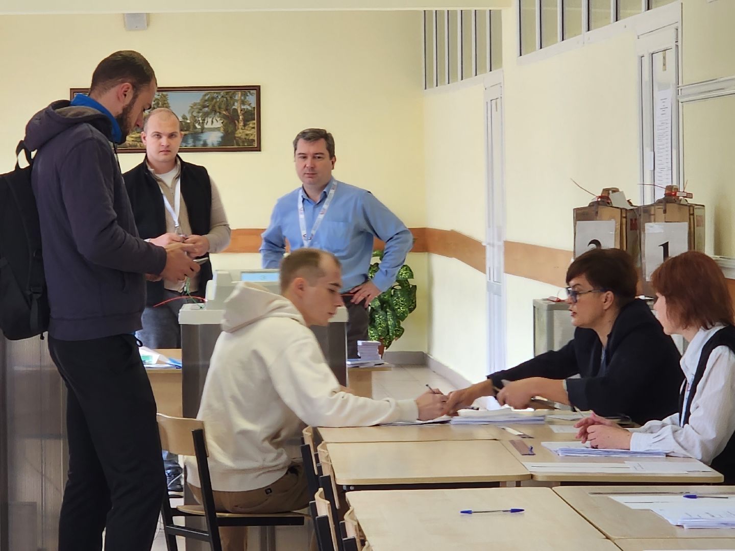 выборы 2023, мытищи, школа,