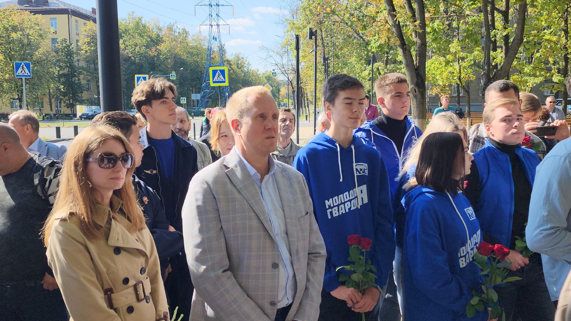 мемориальная доска, Петр Остапенко, открытие,