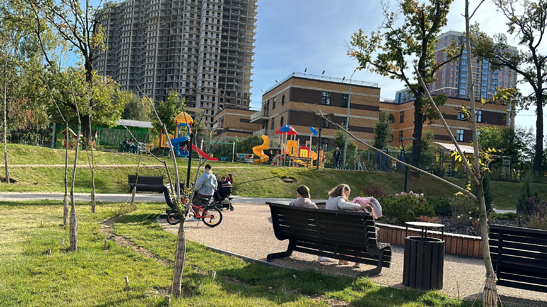 озеленение, газон, Одинцово