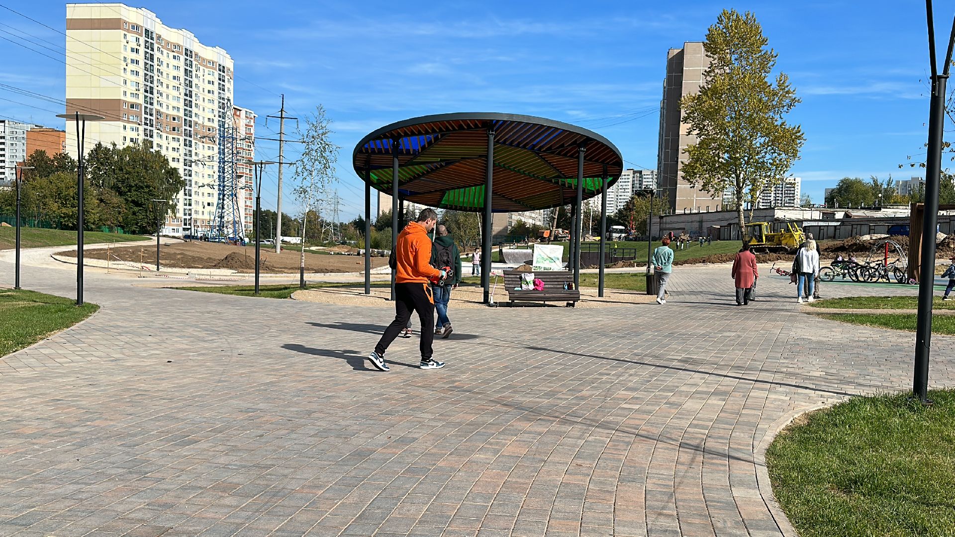 озеленение, газон, Одинцово