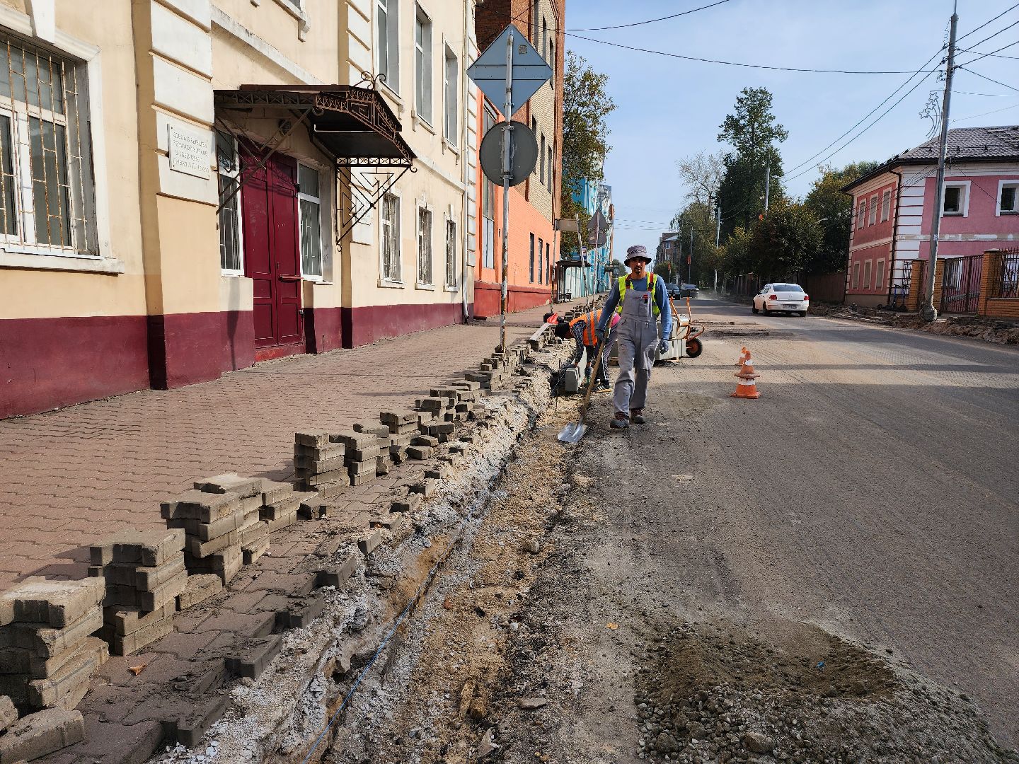 серпухов, подмосковье, дороги, ремонт дороги, губернатор воробьев,