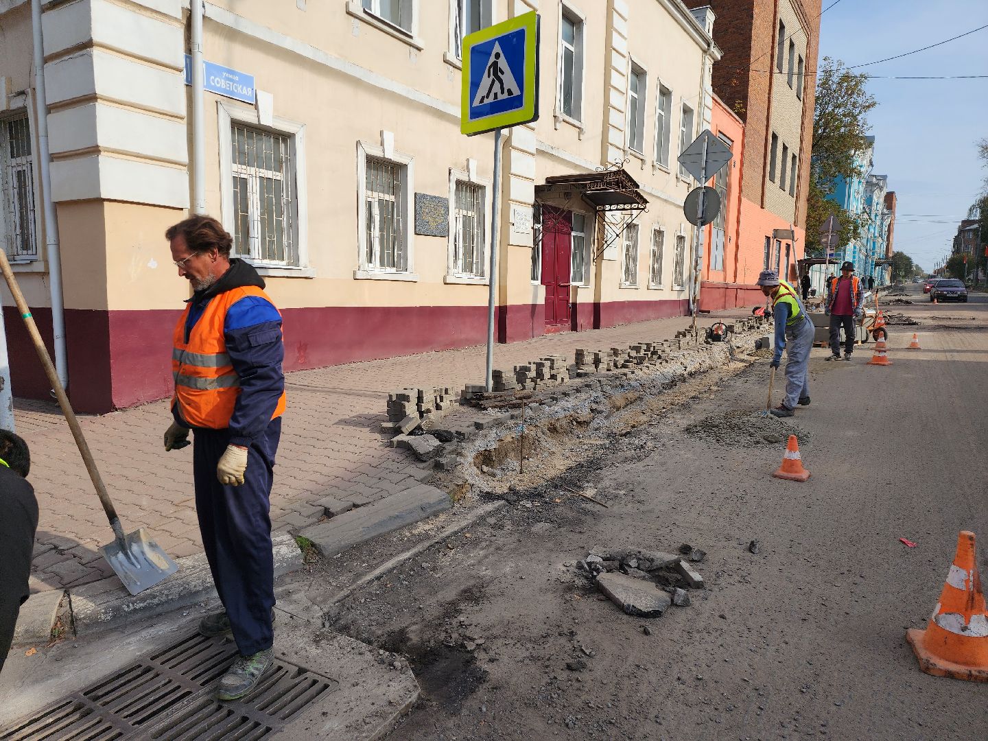 серпухов, подмосковье, дороги, ремонт дороги, губернатор воробьев,