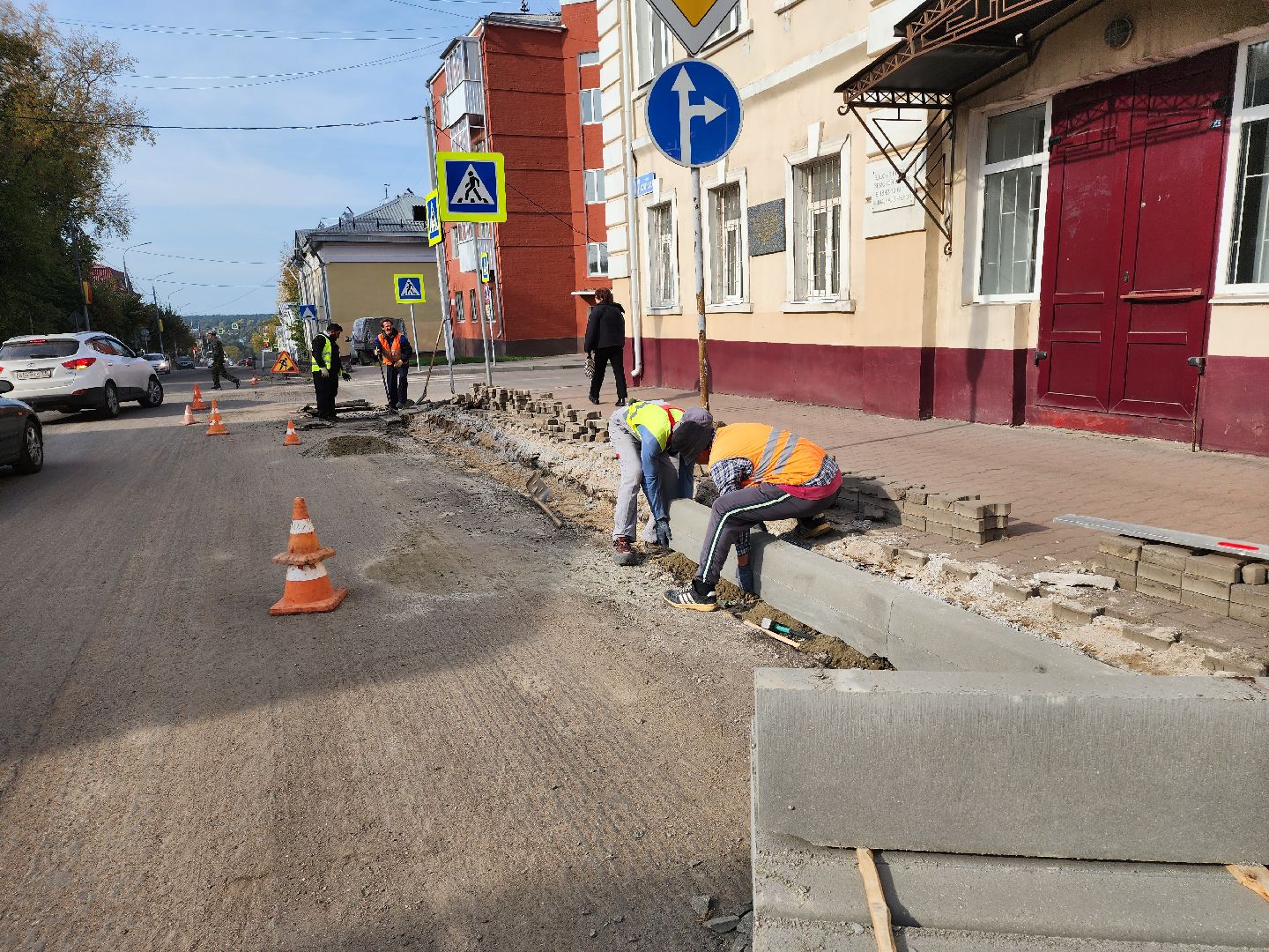 серпухов, подмосковье, дороги, ремонт дороги, губернатор воробьев,