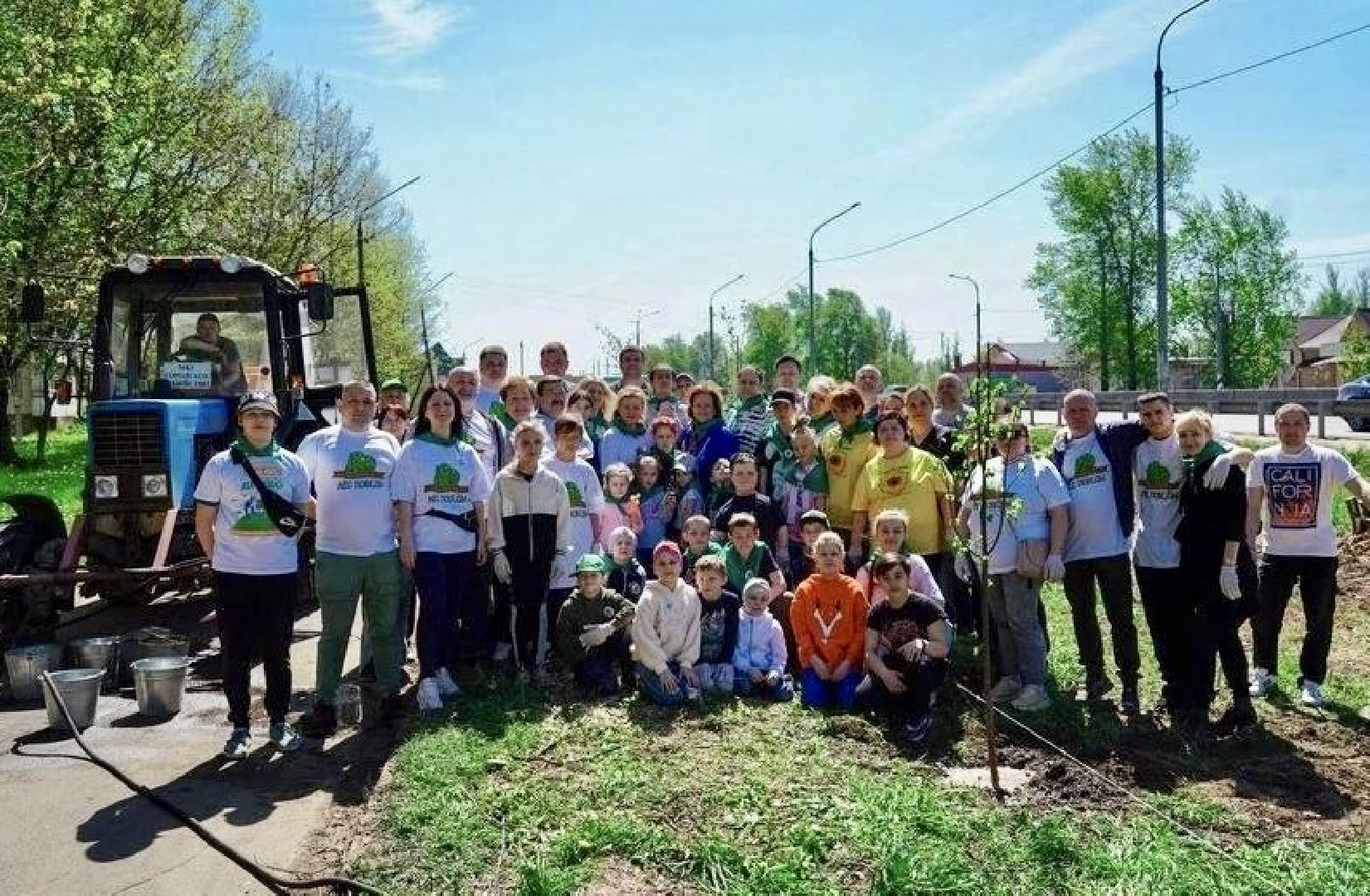 Клин, общество, экология, леса, акции,