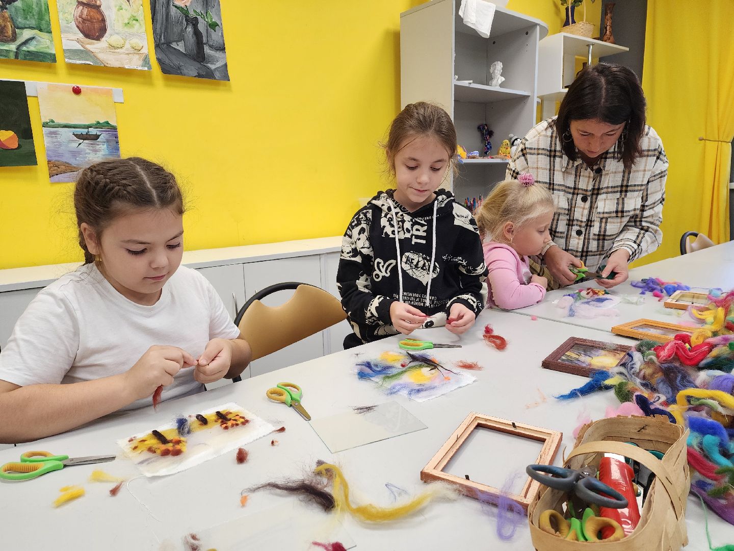 пушкино, дети, творчество, войлоковаляние,