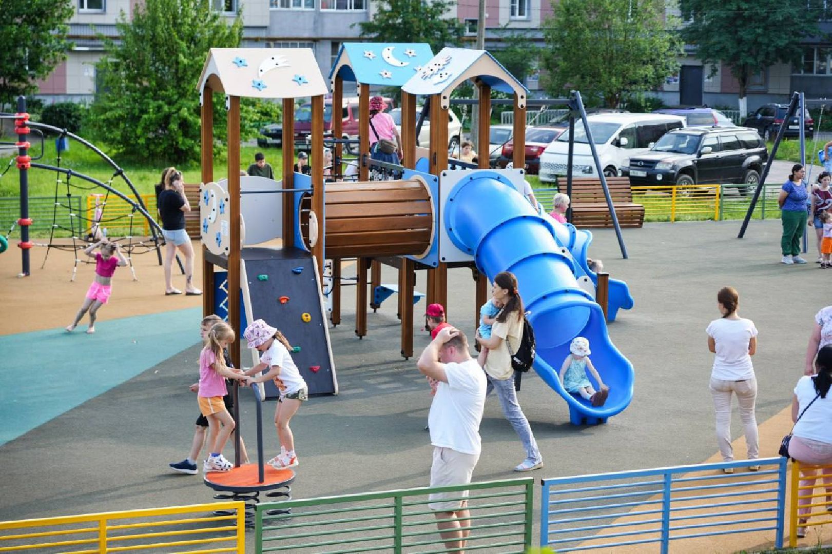 Сергиево-Посадский городской округ, Дети, Детская площадка, Губернаторская программа, Благоустройство, Перемены, Добродел,