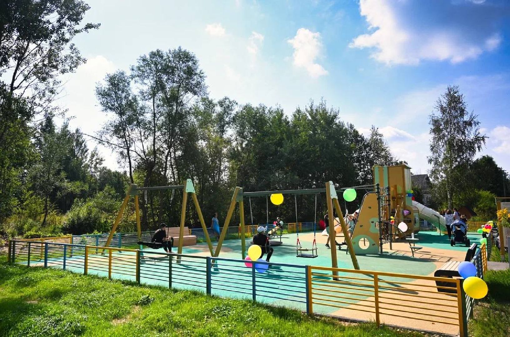 Сергиево-Посадский городской округ, Дети, Детская площадка, Губернаторская программа, Благоустройство, Перемены, Добродел,