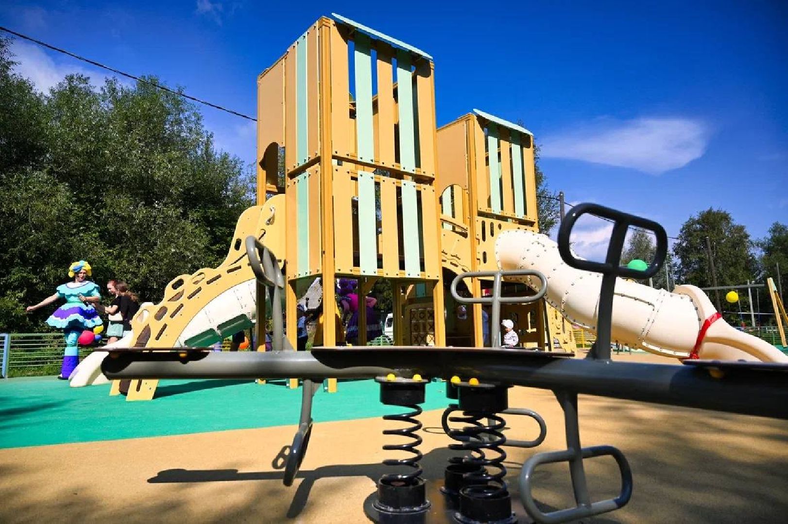 Сергиево-Посадский городской округ, Дети, Детская площадка, Губернаторская программа, Благоустройство, Перемены, Добродел,