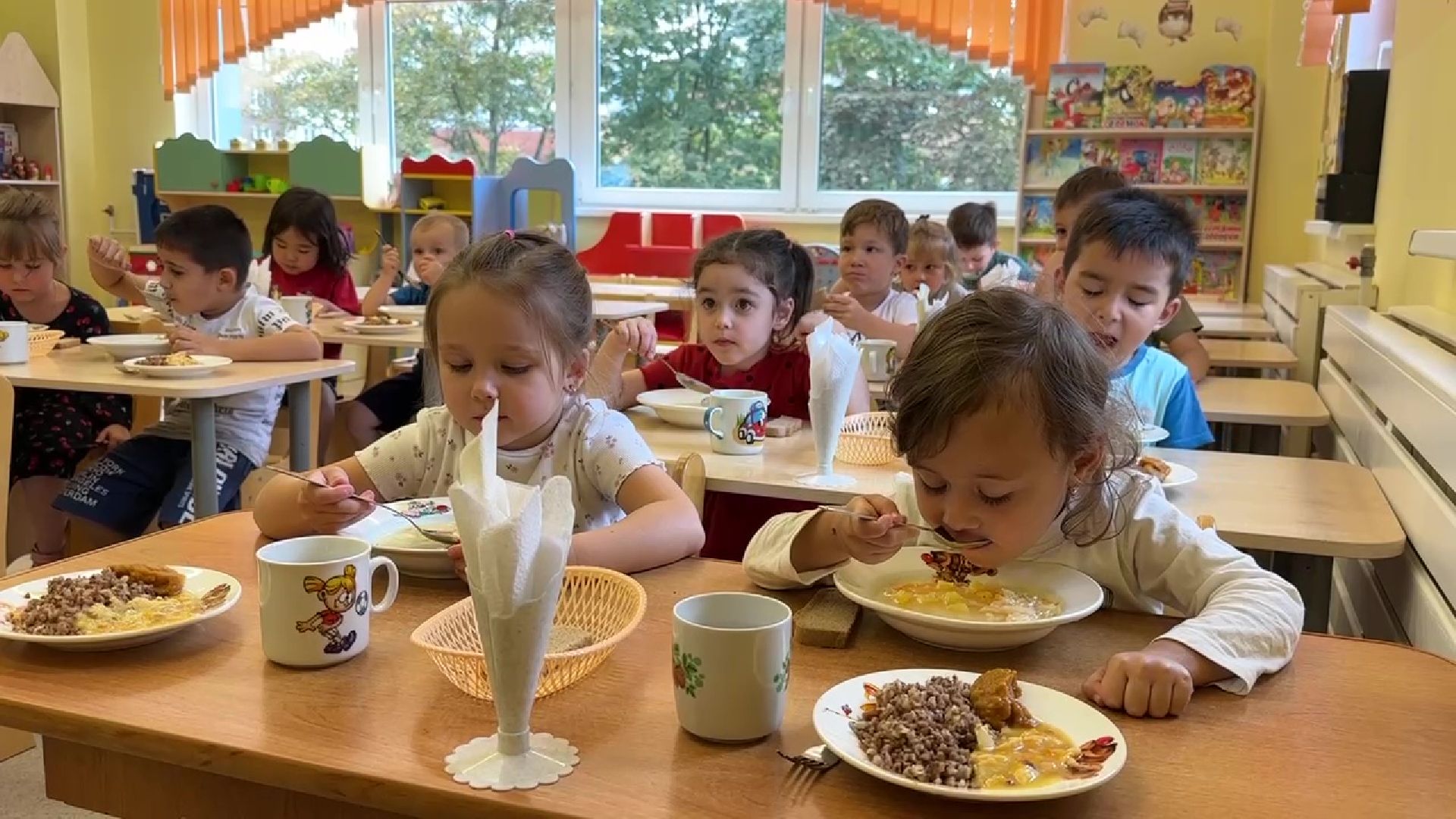 Реутов, детский сад, питание, вкусный обед, зимнее меню,