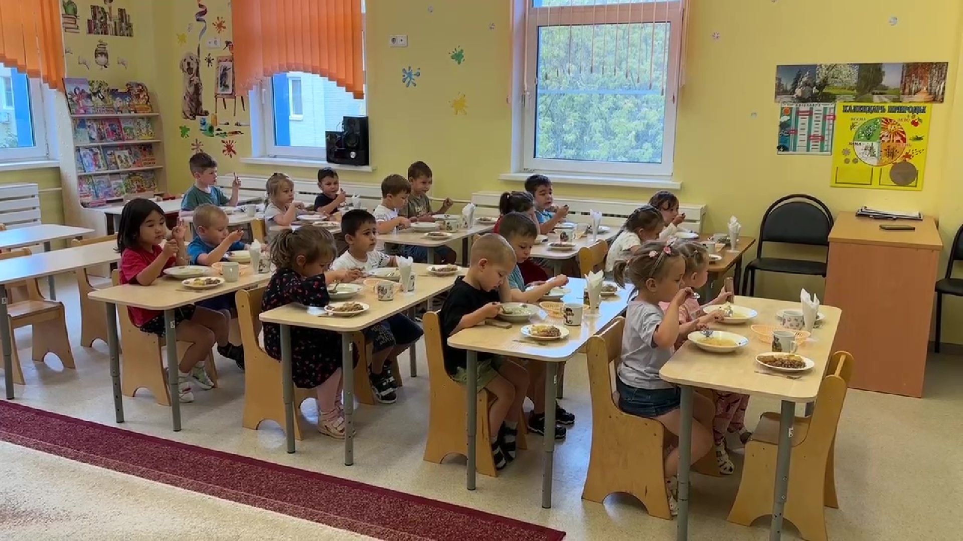 Реутов, детский сад, питание, вкусный обед, зимнее меню,