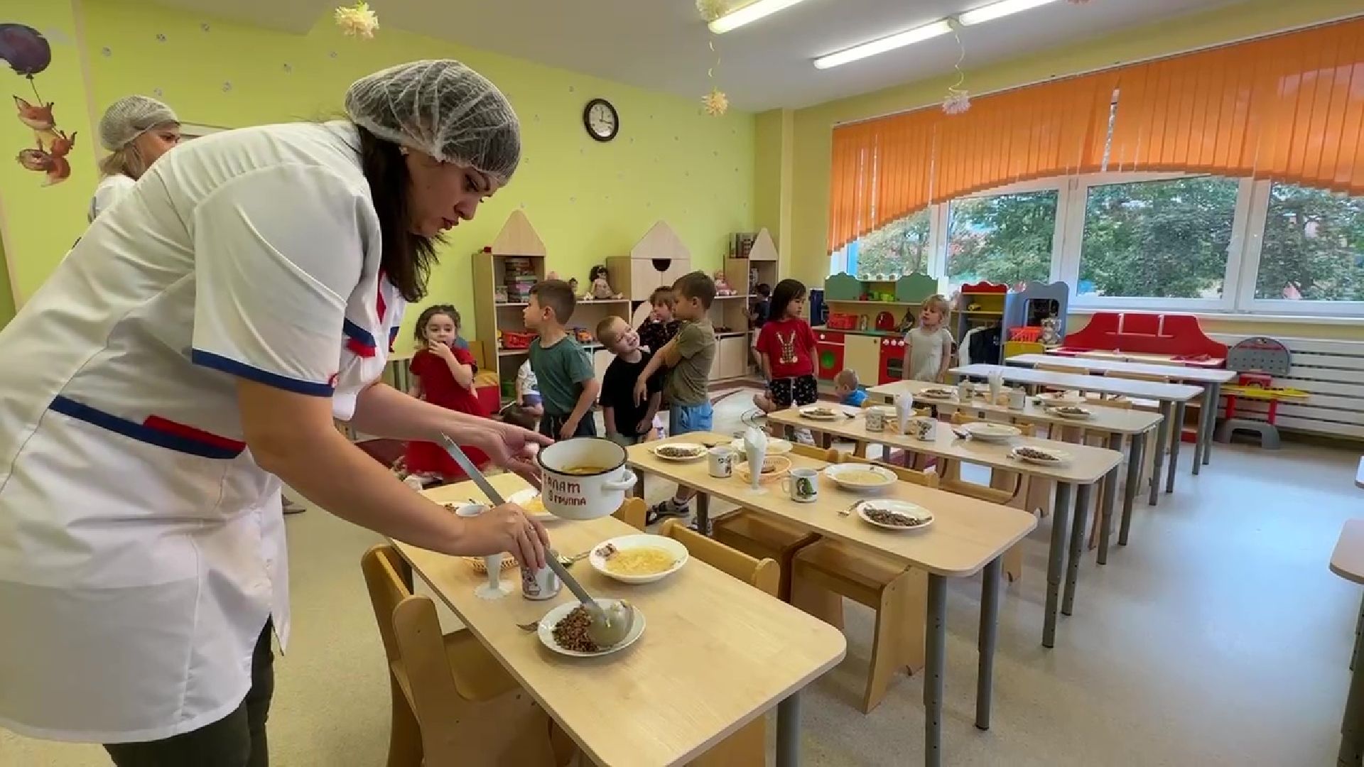 Реутов, детский сад, питание, вкусный обед, зимнее меню,