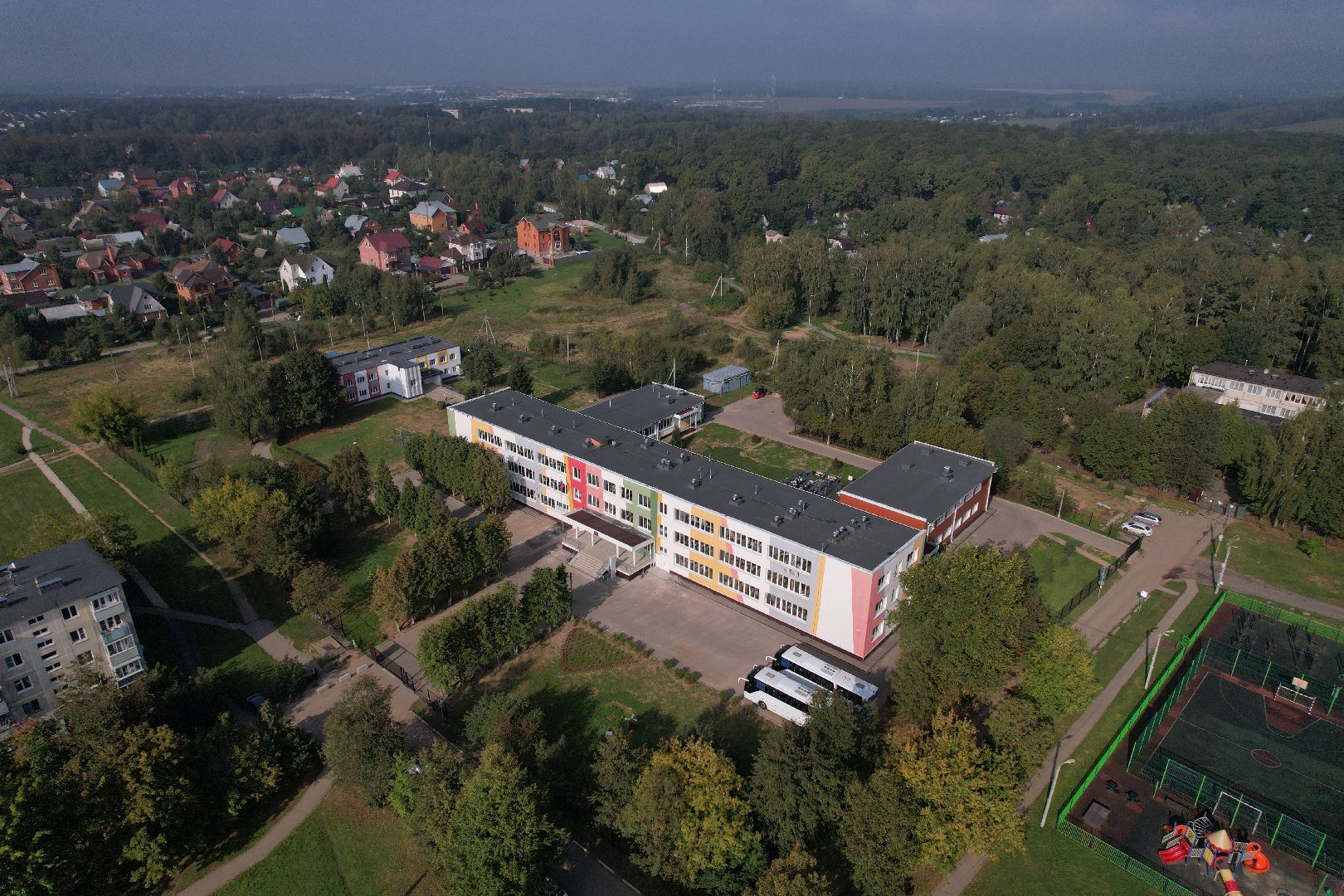 школа, образование, учеба,видео с коптера,