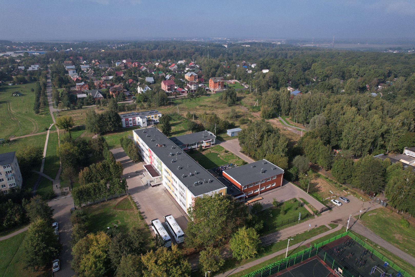 школа, образование, учеба,видео с коптера,