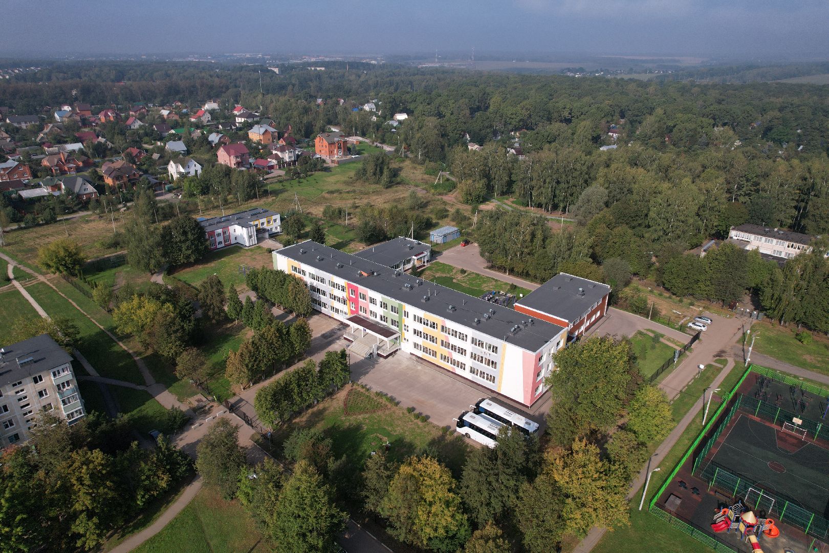 школа, образование, учеба,видео с коптера,