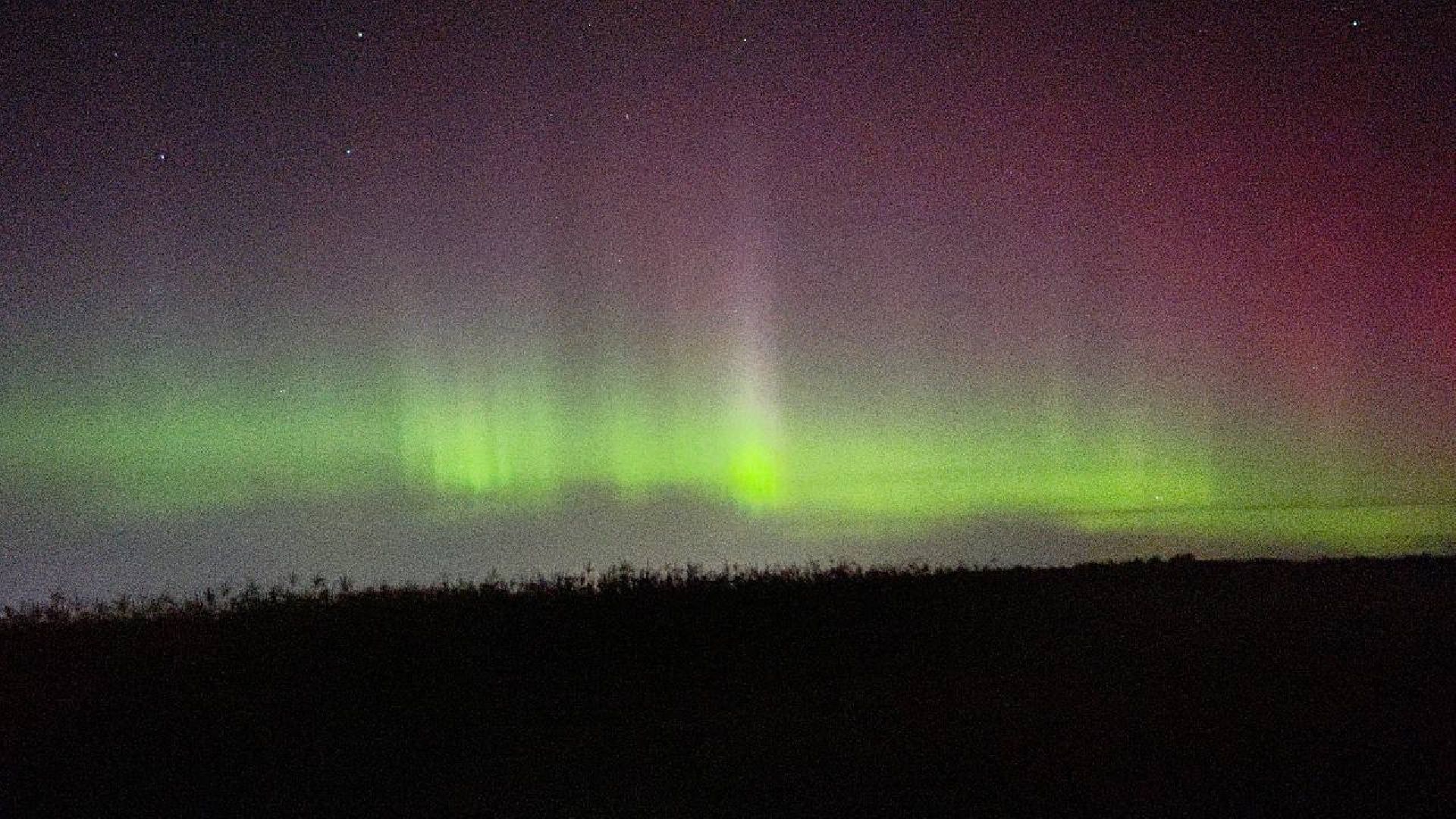 Сергиево-Посадский городской округ, Сергиев Посад, Северное сияние, Природное явление, Редкое явление, Редкость,