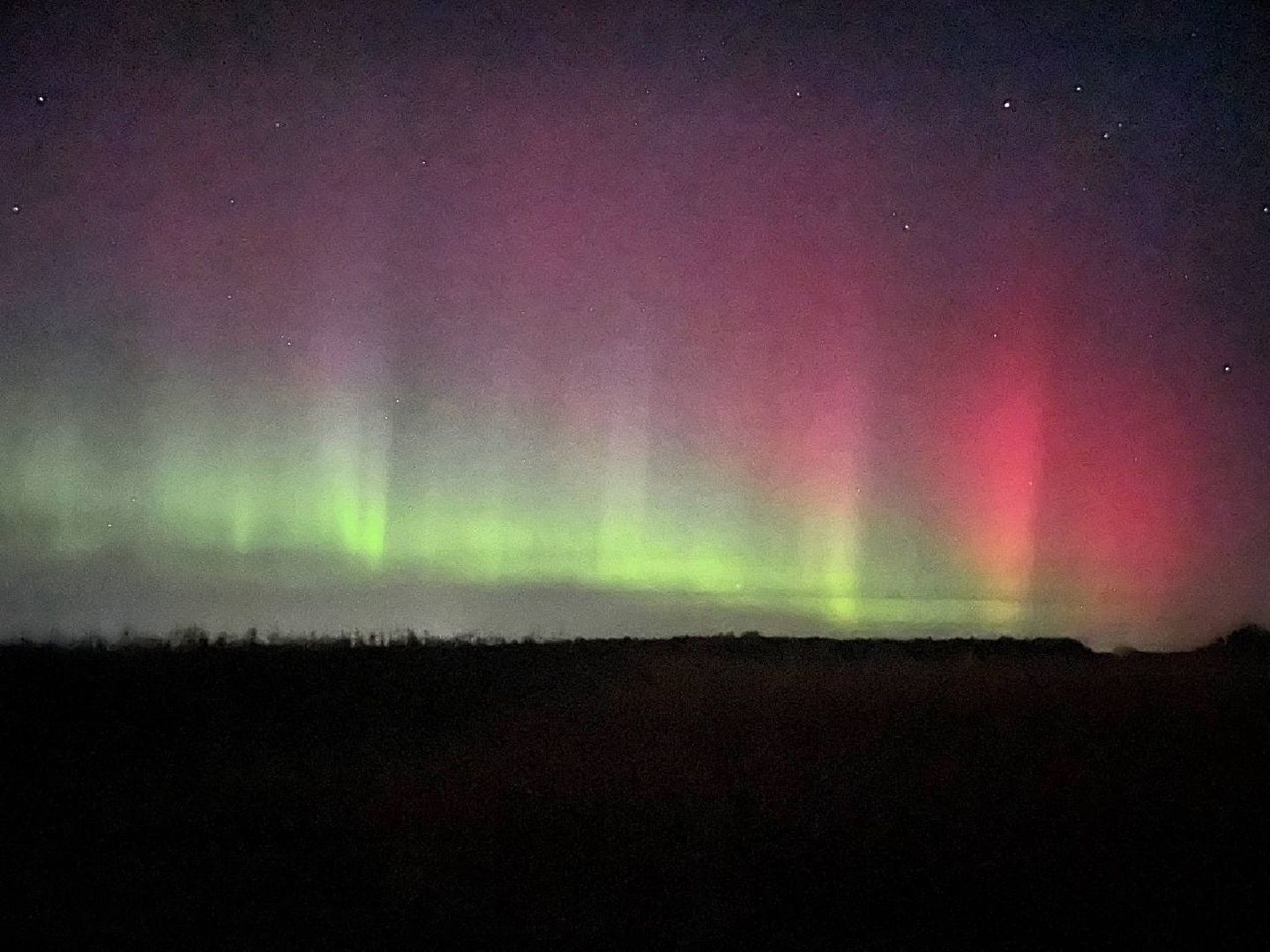 Сергиево-Посадский городской округ, Сергиев Посад, Северное сияние, Природное явление, Редкое явление, Редкость,