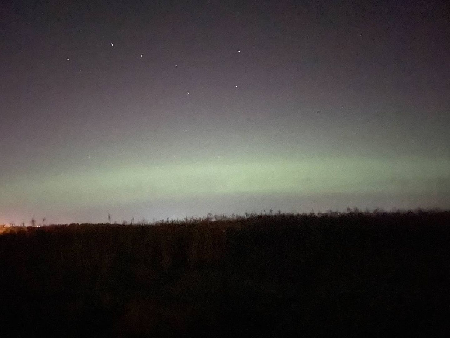 Сергиево-Посадский городской округ, Сергиев Посад, Северное сияние, Природное явление, Редкое явление, Редкость,