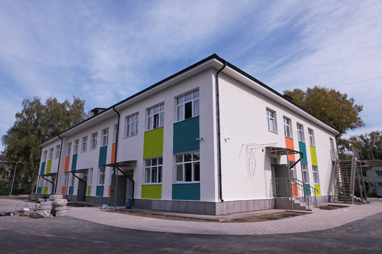 сад, учеба, дети,видео с коптера,