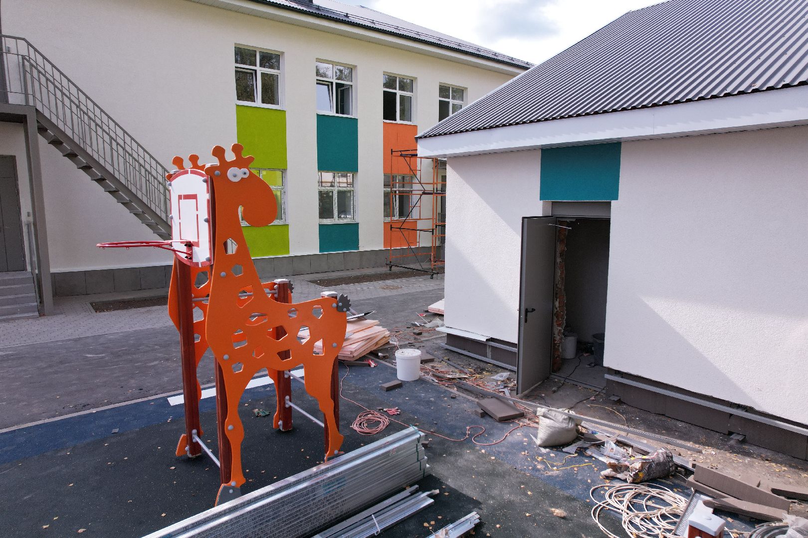 сад, учеба, дети,видео с коптера,