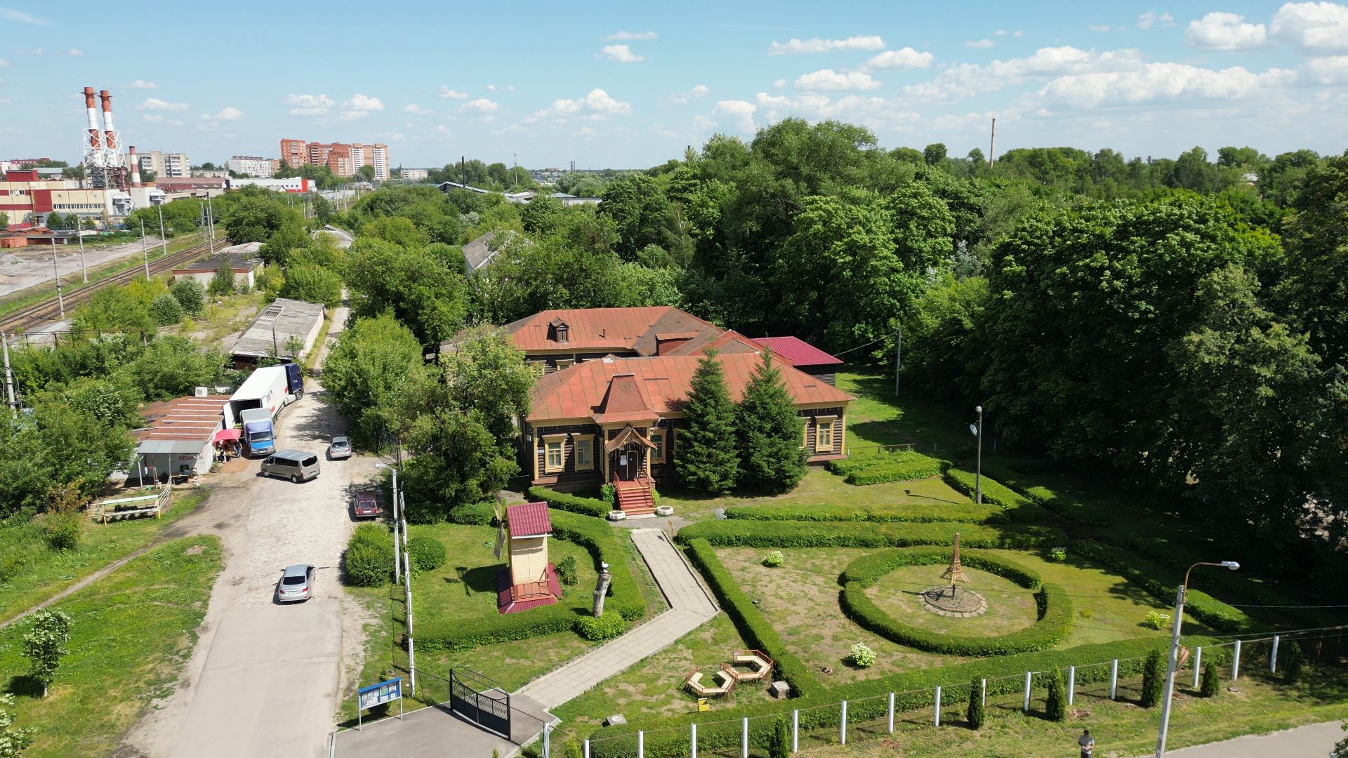 музей, история, культура,видео с коптера,