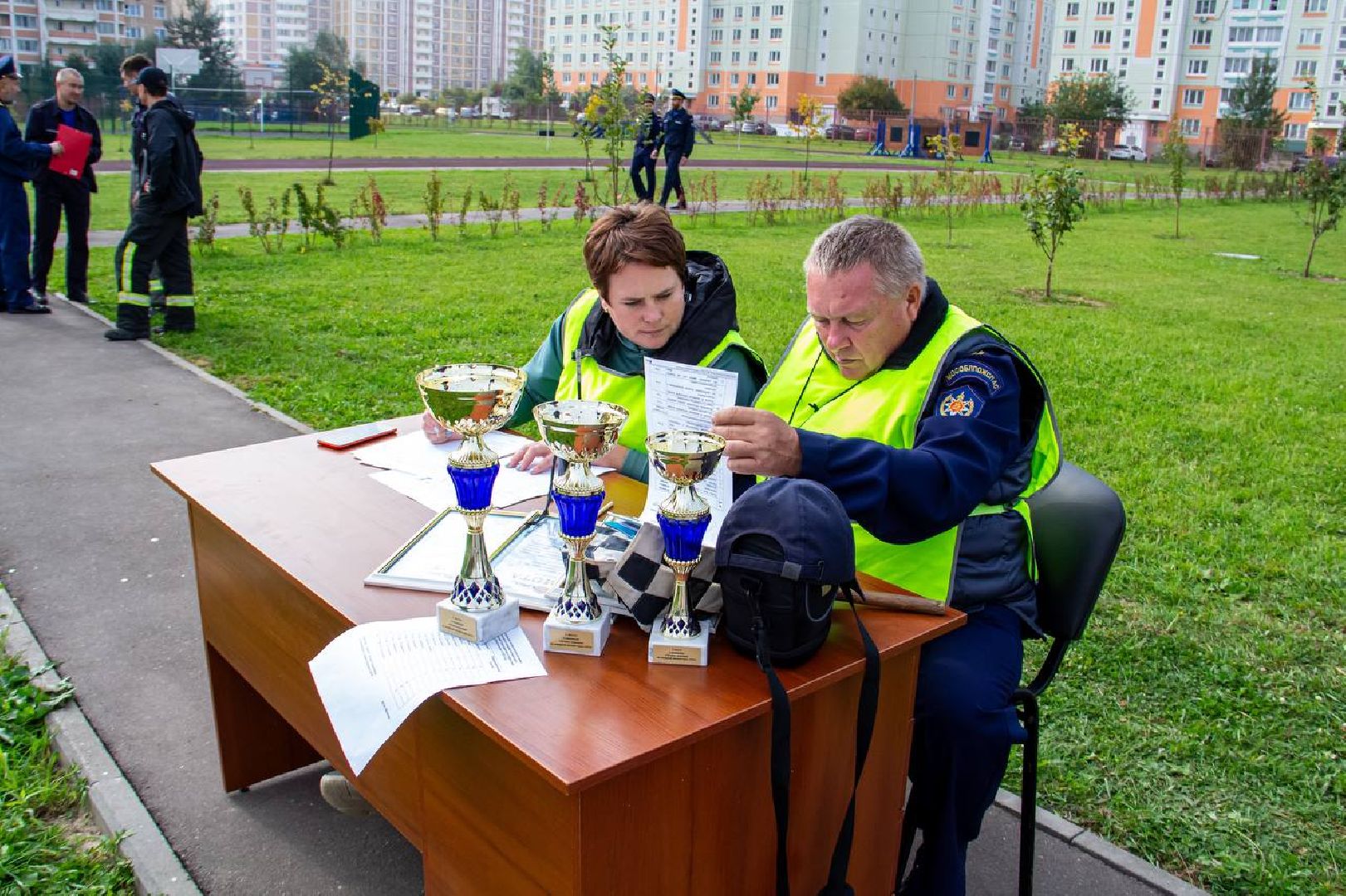 Подольск, пожарные, Соревнования, Поофессионализм,