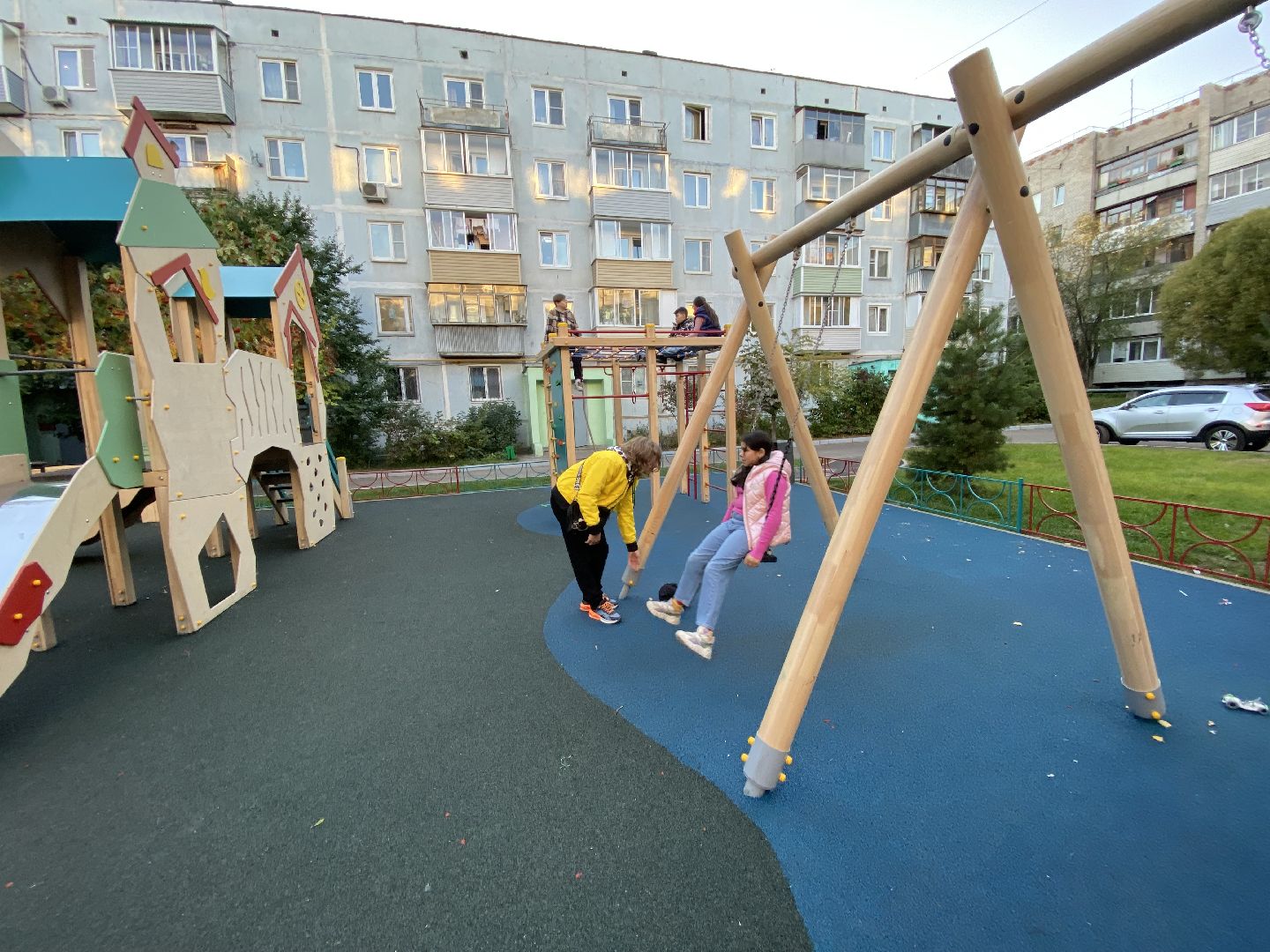 Балашиха, Микрорайон Агрогородок, детская игровая площадка, детская площадка,