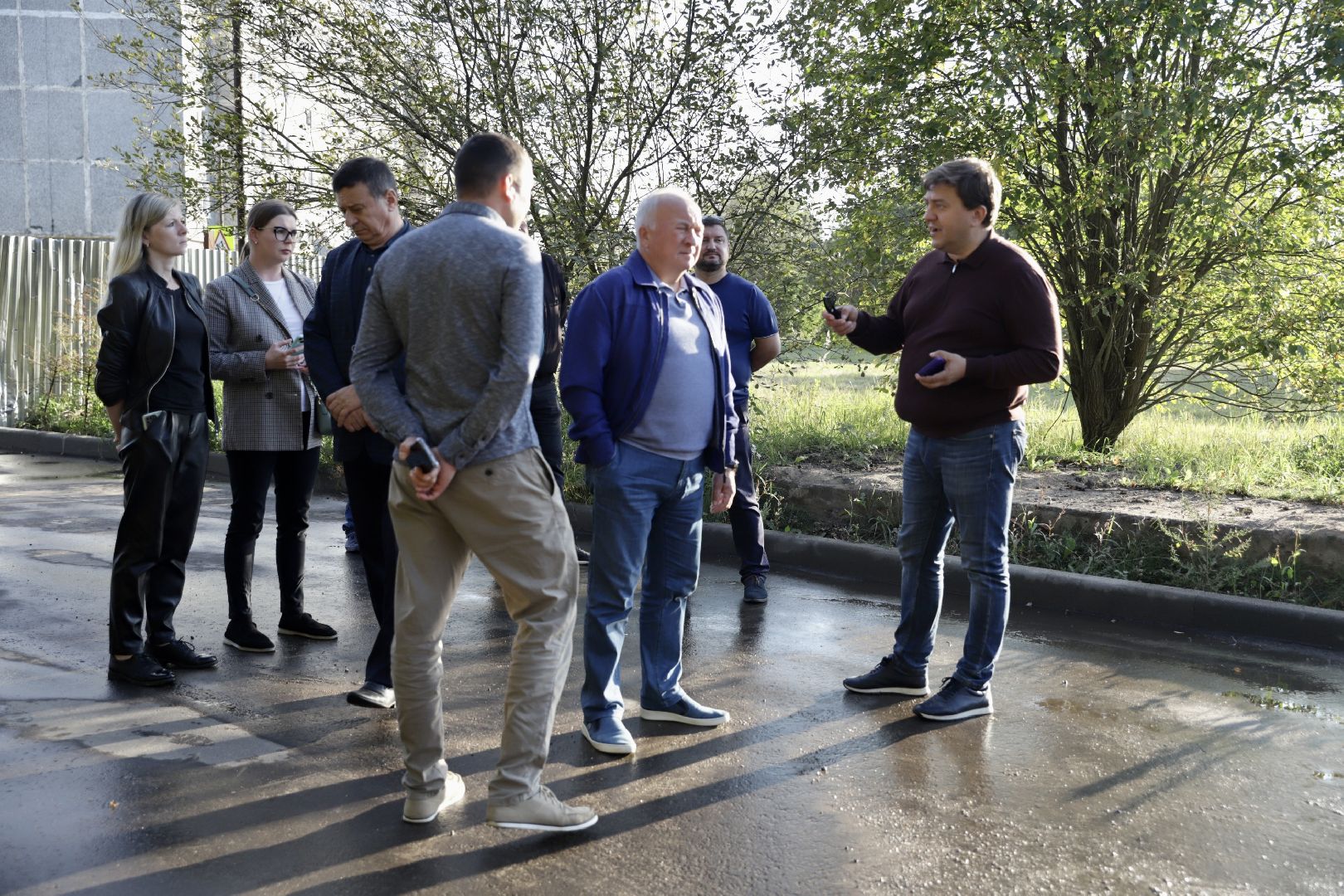 Солнечногорск, благоустройство, двор, миронцево, жители, подмосковье, губернатор,